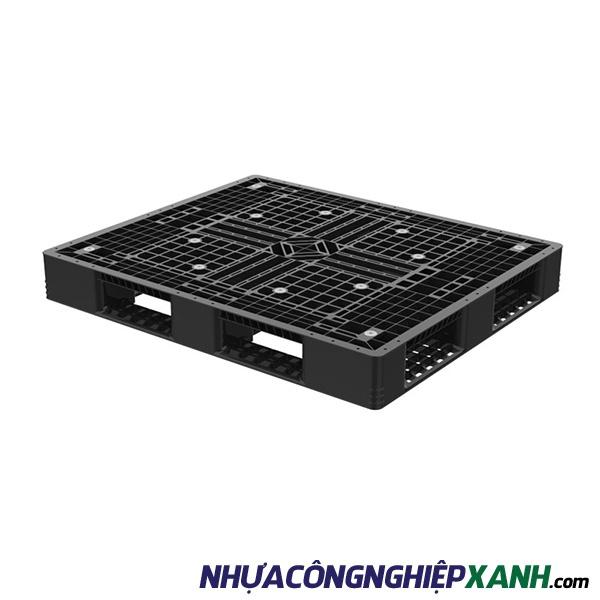 Pallet nhựa 1200x1000x145 đen