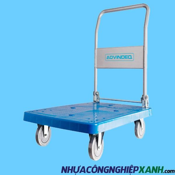 Xe đẩy hàng 4 bánh sàn nhựa ADVINDEQ PT-300