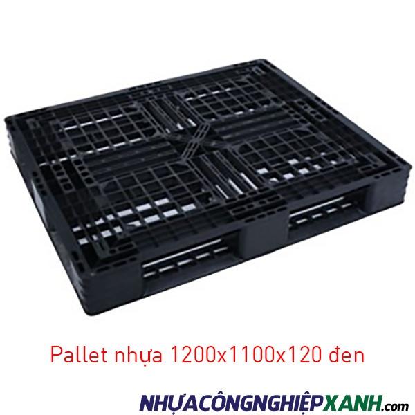 Pallet nhựa 1200x1100x120 đen
